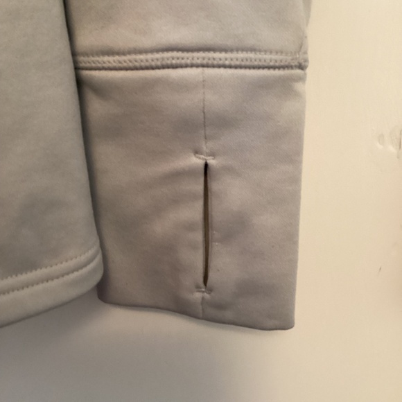 Athleta gray performance cowl neck pullover, size M - Picture 4 of 6